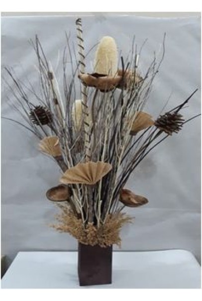 Beautiful Dried Flower Vase- Design 2